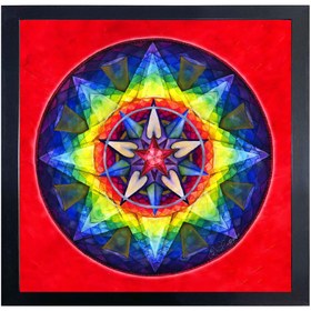 تصویر تابلو چاپی ماندالا 36 – mandala 