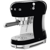 تصویر اسپرسوساز اسمگ مدل ECF02 مشکی SMEG Espresso Maker SMEG Espresso Maker ECF02EU