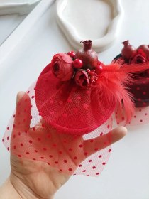 تصویر کاپ کلاه یلدایی مخمل 