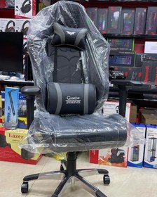 تصویر صندلي گيمينگ بتمن طرح چرم فيبر كربن Batman gaming chair 