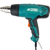 تصویر سشوار صنعتی پاوراکشن مدل HG2000 ظرفیت ۲۰۰۰ وات 