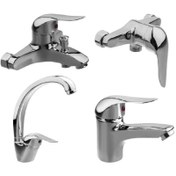 تصویر ست شیرآلات اهرمی نوآوران مدل اردکی تنه سنگین 