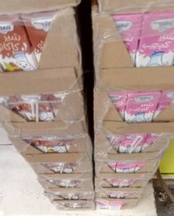 تصویر شیر نی دار پگاه مقدار 0.2 لیتر کارتن27تایی - شيرساده كم چرب کارتن۲۷تایی Pegah Cacao Milk 0.2Lit