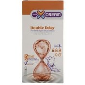 تصویر کاندوم 12 عددی تاخیری مضاعف ایکس دریم X Dream Double Delay Condom 12psc