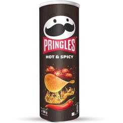 تصویر چیپس پرینگلز هات اسپایسی 165 گرمی PRINGLES