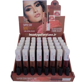 تصویر رژلب مایع ۲۴ ساعته استیلا مات و مخملی - رژلب شماره ۴ Lip stick