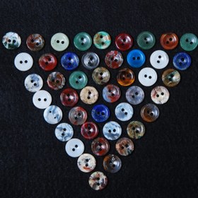 تصویر دکمه سنگی طبیعی ایرانی 