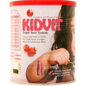 تصویر پودر افزایش وزن کیدویت دخترانه 300 گرمی Kidvit For Girls 300 g