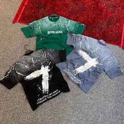 تصویر تیشرت مردانه باکسی 