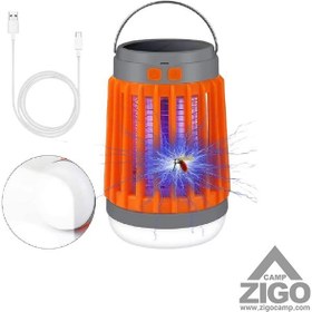 تصویر چراغ چادر خورشیدی پشه کش Solar tent lights