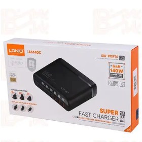 تصویر شارژر LDNIO A6140 C 140W 