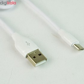 تصویر کابل تبدیل USB به Type-C الدینیو مدل LS371 طول 1 متر 