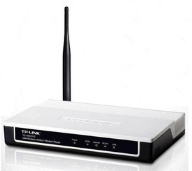 تصویر مودم-روتر +ADSL2 و بی‌سیم تی پی-لینک مدل TD-W8101G_V1 