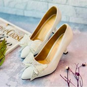 تصویر کفش مجلسی مدل پاپیون 