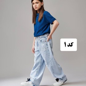 تصویر شلوار بگ جین مردانه 