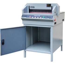 تصویر گیوتین برقی نیمه اتوماتیک مدل AX 450VG Semi-automatic electric guillotine model 450vg x