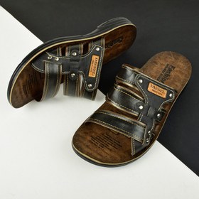 تصویر صندل مردانه مدل سه بند طبی BK.1421 