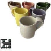 تصویر ماگ سرامیکی رنگی ساده 