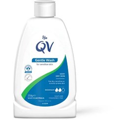 تصویر ژل شستشوی کیو وی پوست خشک حجم250میلی لیتر QV washing gel for dry skin, volume 250 ml