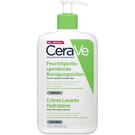 تصویر شوینده و آبرسان پوست نرمال تا خشک سراوی مدل Cerave Hydrating Cleanser 