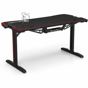 تصویر میز گیمینگ Gaming Desk GamerTek V-Desk RGB 