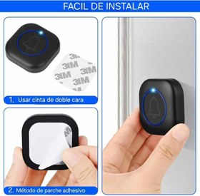 تصویر زنگ درب بی‌سیم Blendura ضد آب 