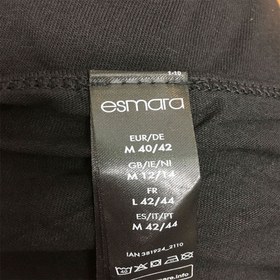 تصویر تاپ بندی زنانه اسمارا 100 درصد نخی مشکی مدل 40758 