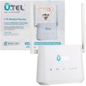 تصویر مودم روتر بی سیم 4G LTE یوتل مدل L443 