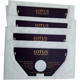 تصویر پاکت جاروبرقی لوتوس میکروفیلتری نانو درجه 1 Lotus nano microfilter grade 1 vacuum cleaner bag