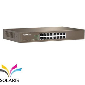 تصویر سوئیچ رکمونت/دسکتاپ Tenda TEF1016D 16-Port Fast Tenda TEF1016D 16-Port Fast Ethernet Desktop/Rackmount Switch