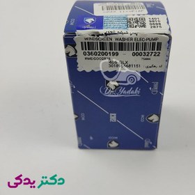 تصویر پمپ شیشه شوی پژو 405 شرکتی ایساکو اصل 0360200199 