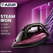 تصویر اتو بخار AZUR مدل AZ-103SI - با قدرت 3000 وات و سیستم ضد رسوب خودکار AZUR steam iron model AZ-103SI - with a power of 3000 watts and an automatic anti-fouling system