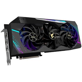 تصویر گیگابایت مدل AORUS GeForce RTX 3090 XTREME 24G حافظه 24 گیگابایت GIGABYTE GV-N3090AORUS-X-24GD AORUS GeForce RTX 3090 XTREME 24G Graphics Card