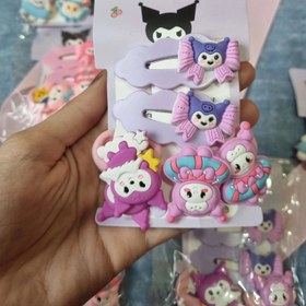 تصویر پک کش مو شمعی کرومی 