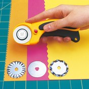 تصویر کاتر غلتکی الفا مدل RTY-2-DX Olfa RTY 2-DX Roller Cutter