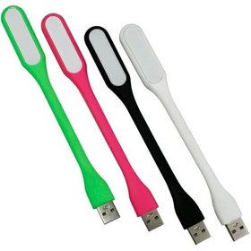 تصویر چراغ فانتزی usb LED بدنه بنفش رنگ 