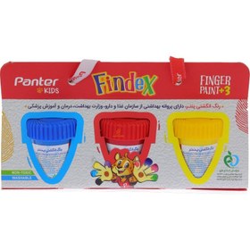 تصویر رنگ انگشتی 3 رنگ پنتر Panter مدل Findex 