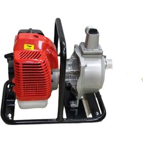 تصویر موتورپمپ بنزینی اسپینا دو زمانه 1 اینچ مدل SA-5201 SA-5201 Spina Gasoline WaterPump