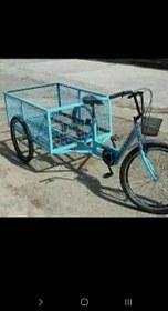 تصویر سه چرخه دستفروشی 