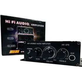 تصویر آمپلی فایر مدل AK270 