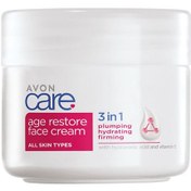 تصویر کرم مرطوب کننده ضد پیری پوست صورت Avon ا Avon Age Restore Face Cream Avon Age Restore Face Cream