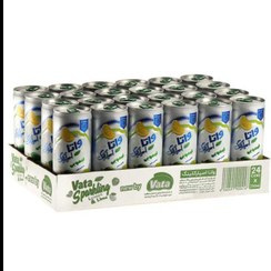 تصویر آب گازدار لیمویی واتا اسپارگلینگ 250/ بسته 24 عددی 