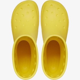 تصویر چکمه و بوت صورتی دخترانه پسرانه بچگانه کلاسیک K Kids Yellow Boots 208544-75Y Crocs 