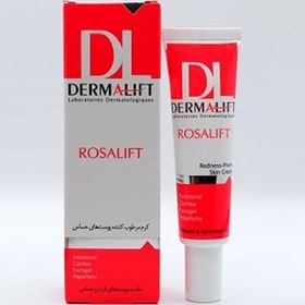 تصویر درمالیفت رزالیفت کرم مرطوب کننده پوست های حساس مناسب پوست های قرمز وحساس 30ml DERMALIFT ROSALIFT REDNESS-PRONE SKIN MOISTURIZING CREAM IRRITATED&SENSETIVE SKIN 30ML