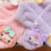 تصویر شال گردن فانتزی کرومی و ملودی 