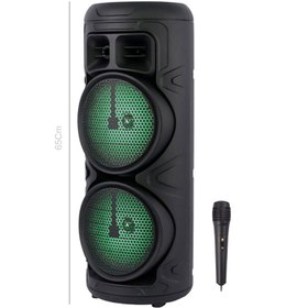 تصویر اسپیکر چمدانی بلوتوثی گریت نایس GTS-2087 + میکروفون Greatnice GTS-2087 Wireless Speaker