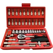 تصویر آچار بکس مدل z34 مجموعه 46 عددی 