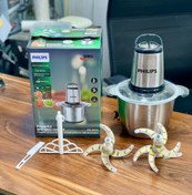 تصویر خردکن فیلیپس مدل PH5050 ظرفیت ۴ لیتر با ۶+۴ تیغه تیتانیوم 