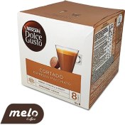 تصویر کپسول قهوه دولچه گوستو کورتادو (اسپرسوماکیاتو) ا Nescafé Dolce gusto Cortado (Espresso Macchiato) Nescafé Dolce gusto Cortado (Espresso Macchiato)