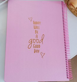 تصویر دفتر جلد سخت good day 